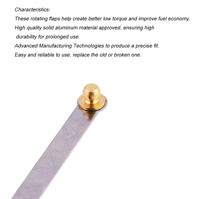 Алюминиевый впускной коллектор Вихревой Воздушный щиток рычаг для ремонта Mercedes