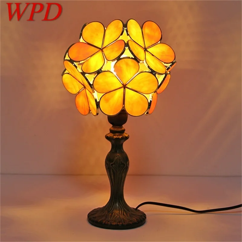 

WPD New Table Lamps Modern LED Flower Desk Light Creative for Home Bedroom Decoration