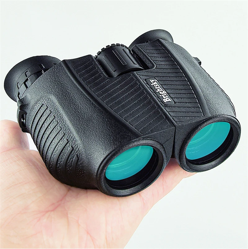 

12×25 Compact HD Zoom Binoculars Night Vision High Definition BAK4 Prism Binocular Telescope with Diopter Ring for Bird Watching