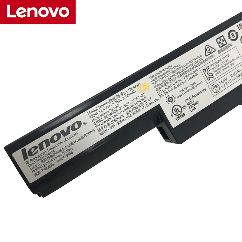 Новый оригинальный аккумулятор для ноутбука Lenovo L13L4A01 | Компьютеры и офис