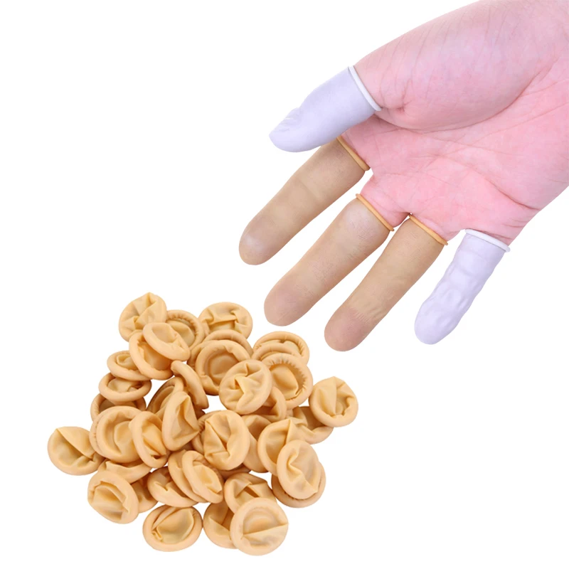 Одноразовые антистатические резиновые перчатки для пальцев промышленные