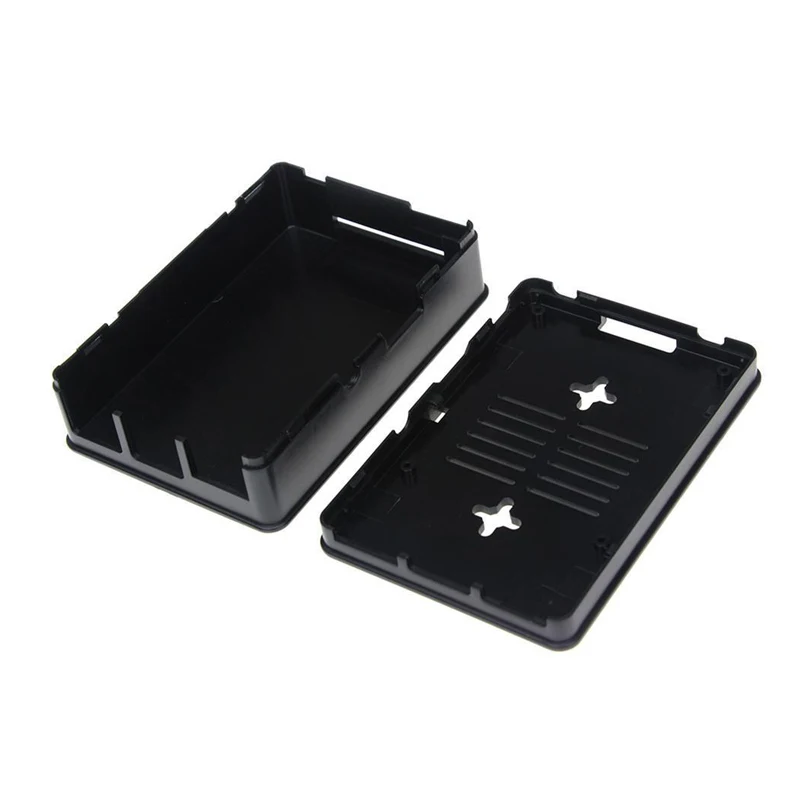 2018 Raspberry Pi 3 Model B + плюс черный ABS корпус пластиковый коробка для 3/2|Аксессуары