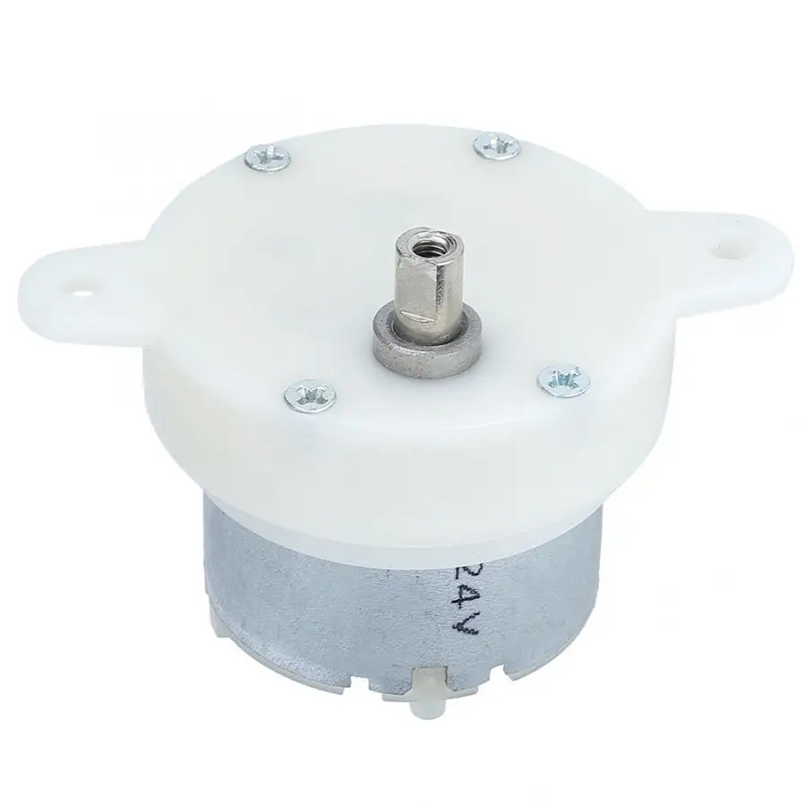 DC12V медленная небольшой редукторный двигатель коробка передач с терминалом