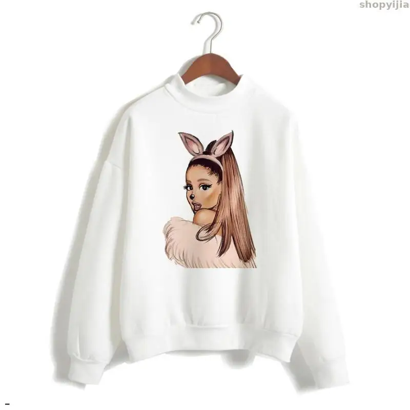 New Women Cartoon Print God Is A Woman Sweatshirts No Tears Left To Cry Hoodie Pullover Warm Tops Sweatshirt | Женская одежда
