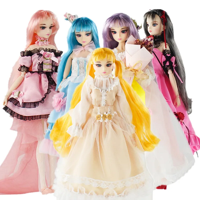 Fortune Days MM девушка как BJD роза с макияжем Reborn девушки 1/6 14 суставов тела 35 см