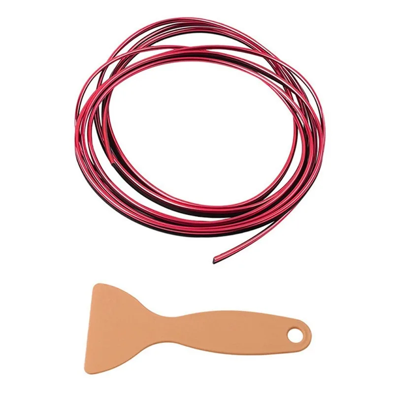 Автомобильный Стайлинг протектор колесных ободов Декоративная полоса резиновая