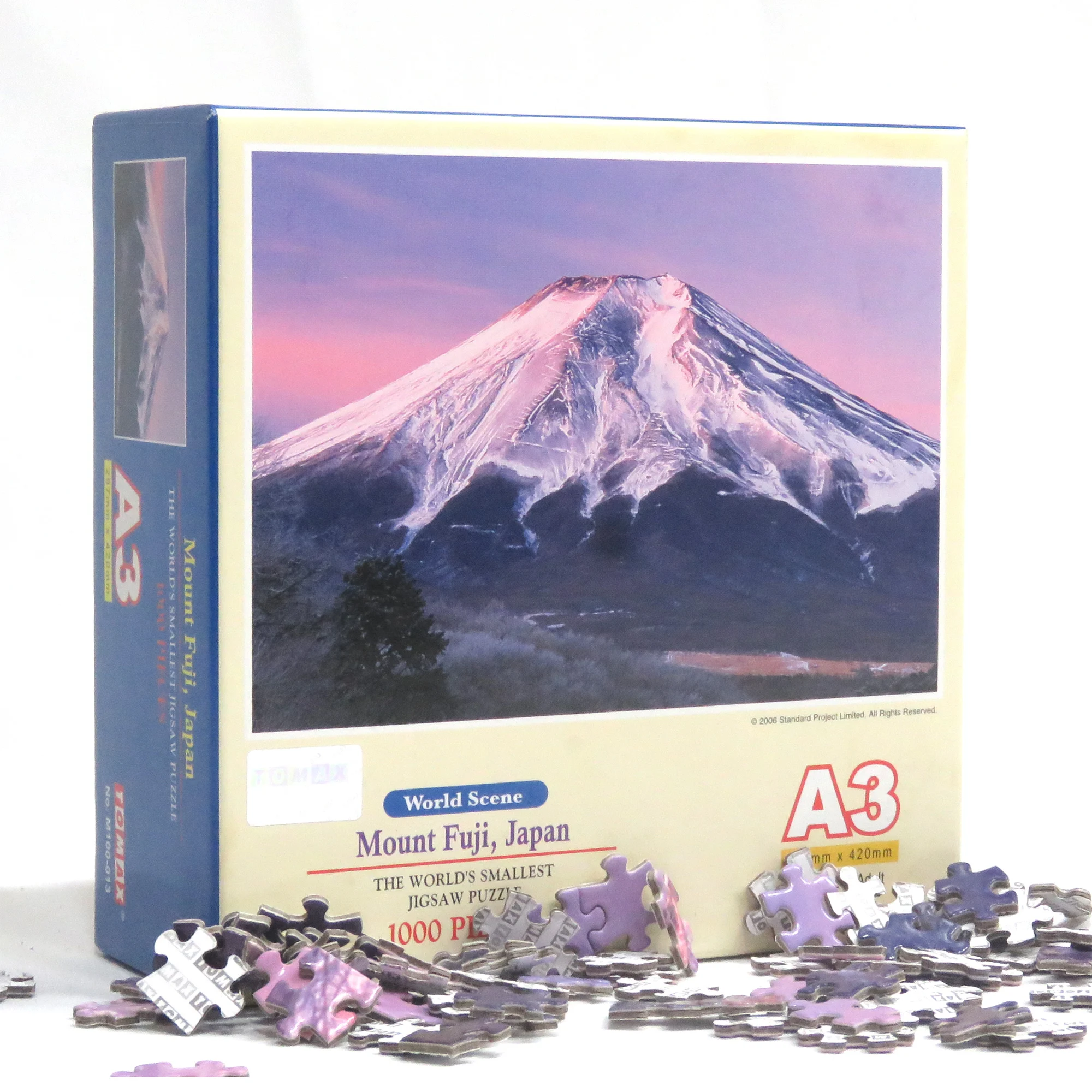 

Japanese Mount Fuji Board Game Paper Jigsaw Puzzle Children Manual Toy Adult Stress Relief Entertainment Gift Painting