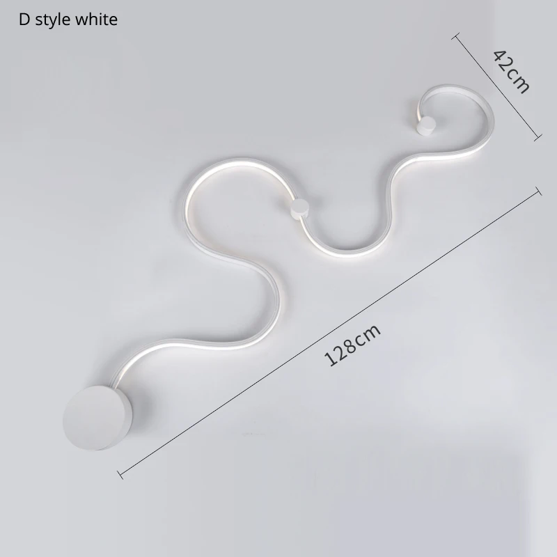 D style white Светодиодный потолочный светильник светодиодный бра потолочный светильник для дома спальни гостиной ванной комнаты коридора отеля прохода светильник s светодиодный люстры - Цвет корпуса: D style white