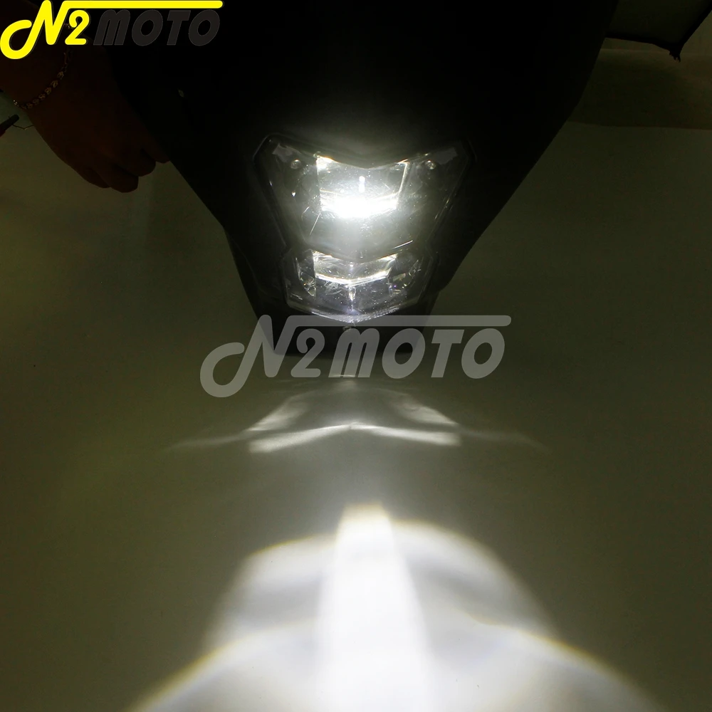 Для Honda CRF450L CRF450XR CRF 150 230 250 450 R F L по бездорожью головной светильник светодиодный