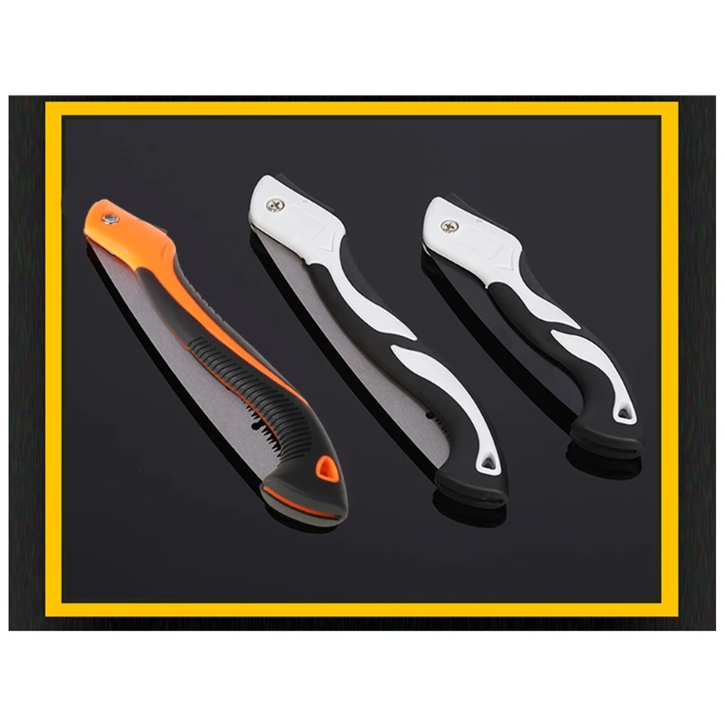 

U-Shaped Turbine Folding Pruning Saw Blade Woodworking Cutting Tools Collapsible Safety Camping Hiking Hunting Dropshipping