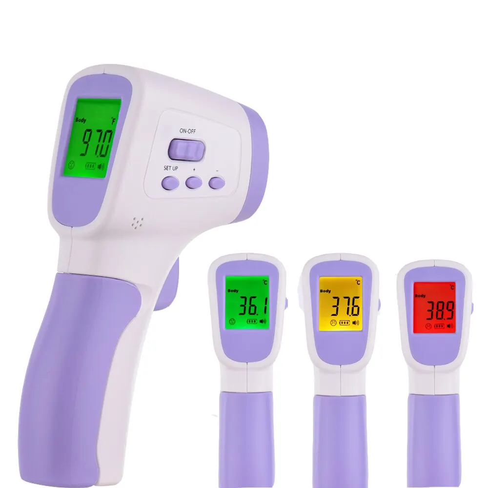 Цифровой термометр инфракрасный бесконтактный электронный прибор для измерения