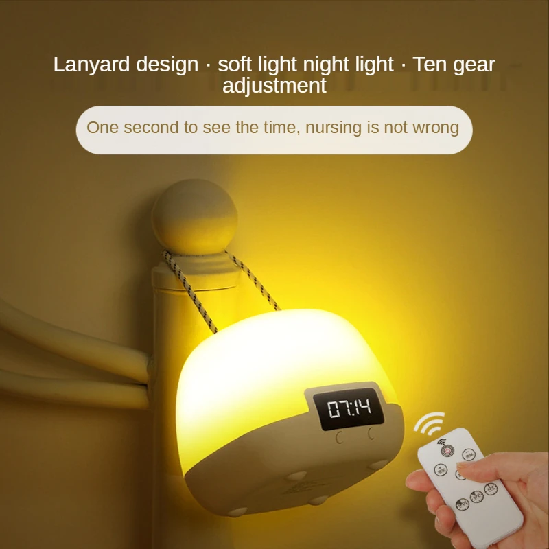 Креативный светодиодный ночник с дистанционным управлением светильник льник