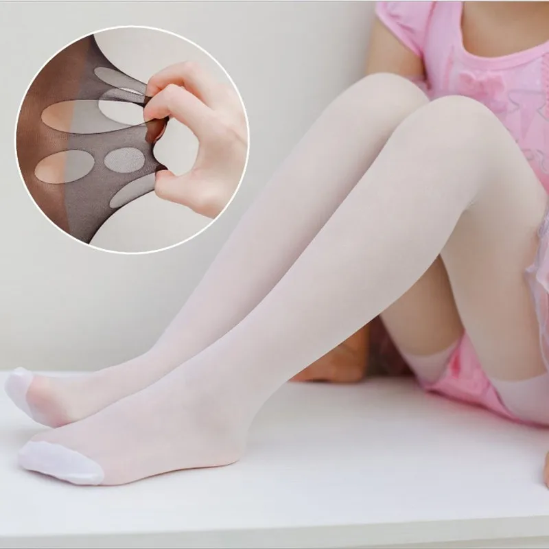 Чулки KNOWDREAM в стиле Сейлор Мун бархатные Детские Балетные чулки для девочек белые