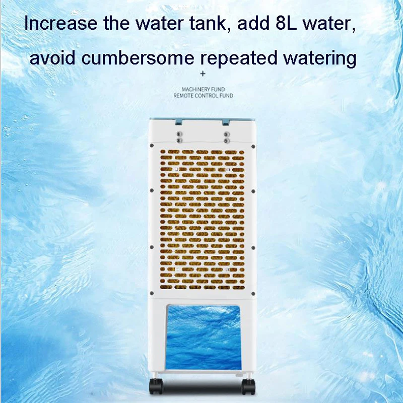 

220V EU Portable Air Conditioning Fan Air Purifiers Humidifier Cooler Cooling System Air Conditioner Appliance Timed Cooling Fan