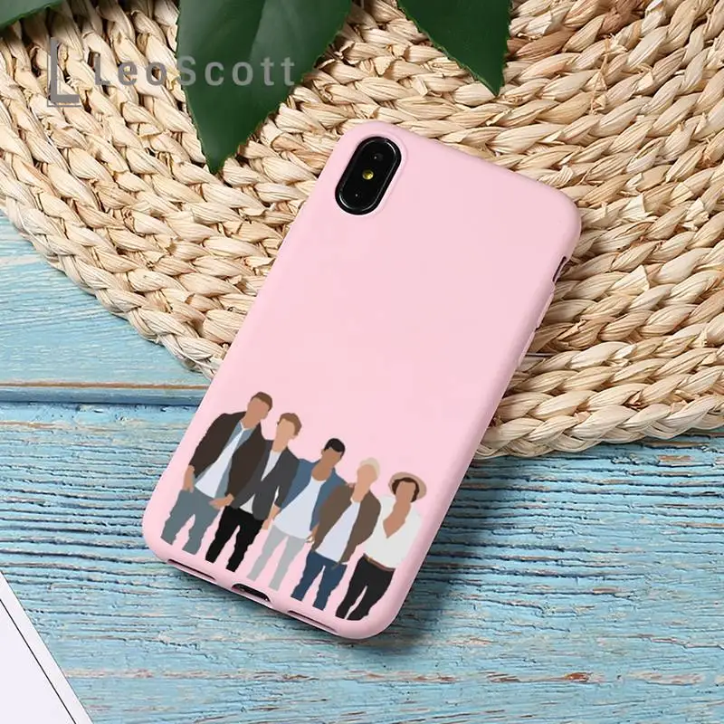 

One Direction Louis Tomlinson art friend Phone Case Candy Color for iPhone 11 12 mini pro XS MAX 8 7 6 6S Plus X 5S SE 2020 XR