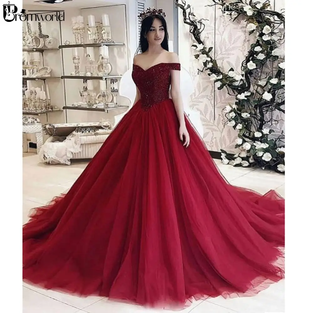 Vestidos 15 anos de baile Latino Mujer бордовый бальное платье Бальные платья Классический со