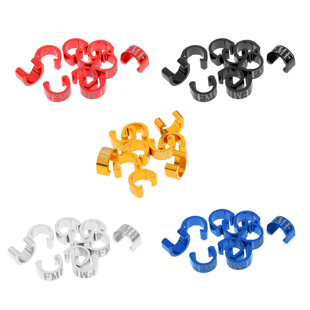 

10pcs/lot Bike Cable C-Clips Buckles C-buckle Clasps Bike Brake Derailleur Shifter Cable Housing Nipples Ferrule End Caps