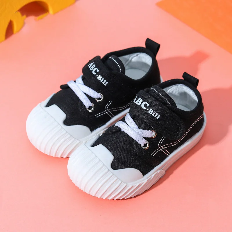 

Kids Shoes New Baby Boys Girls Canvas Shoes Flat Sneakers Soft Bottom Children Student Casual Shoes Comfortable SXB003