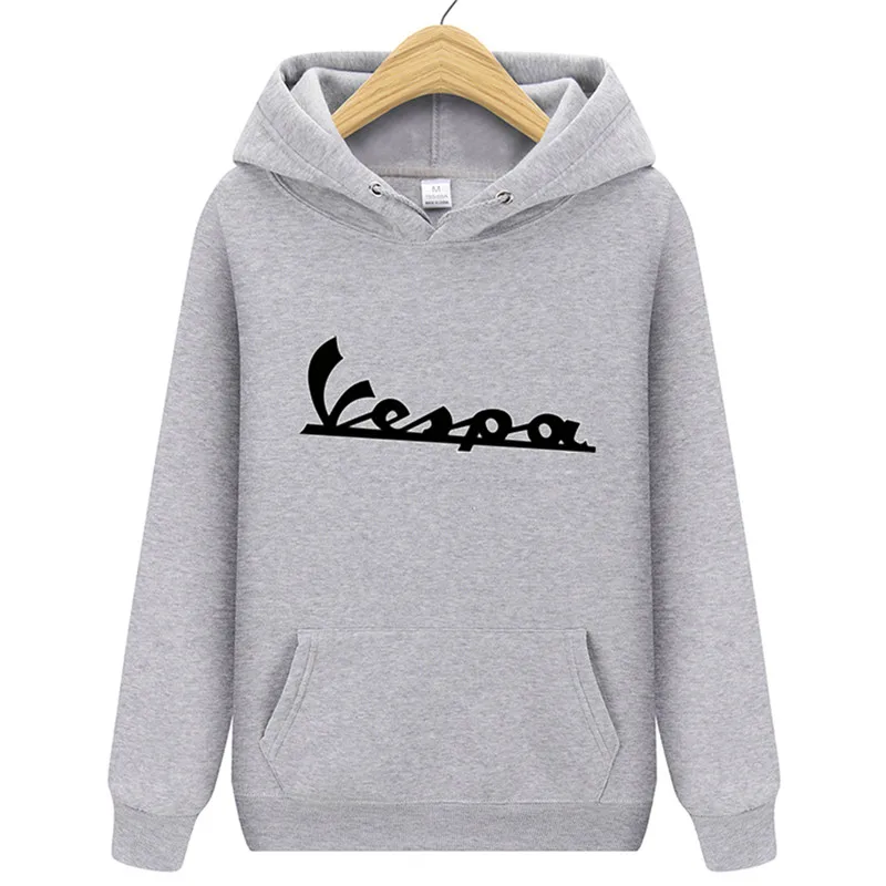 

New Casual Vespa Letter Printed HOODIE Hip Hop Street wear Sweatshirts Skateboard Men/Woman Pullover Hoodies Male Hoodie S-XXXL