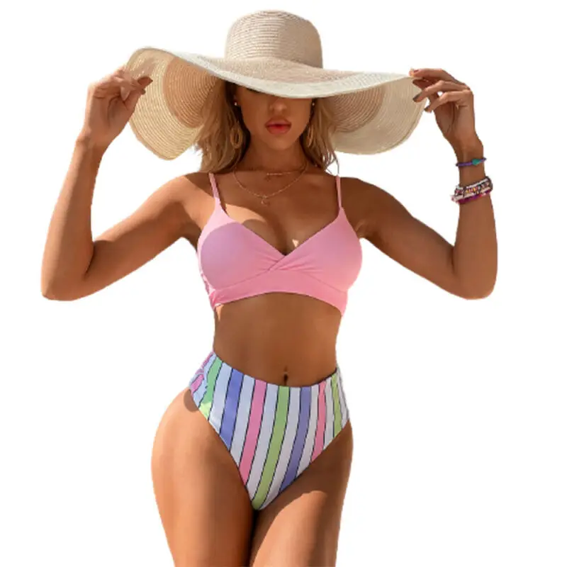 

Bikini Women Summer Clothes Push-Up Bra Swim Briefs Bikini Set Beach Swimsuit Bathing Suit Swimwear Women