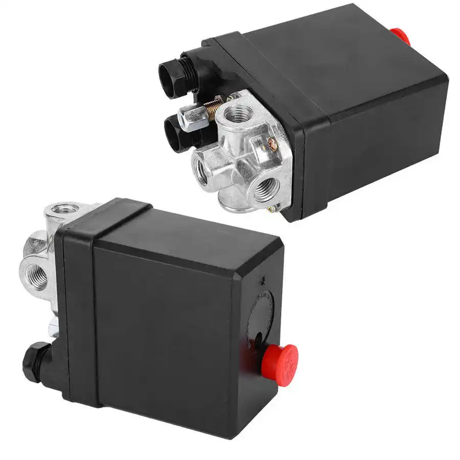 Воздушный Давление автоматический выключатель черное вертикальное 3 фазный 4