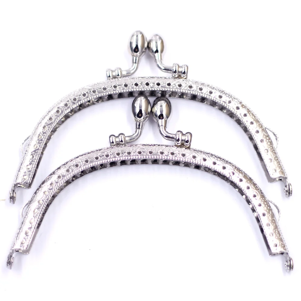 8.5-12.5cm Shape Arch Rectangle Metal Purse Frame Silver/Bronze/Gold/Copper Tone Handbag Handle Buckles Luggage Bag Accessories