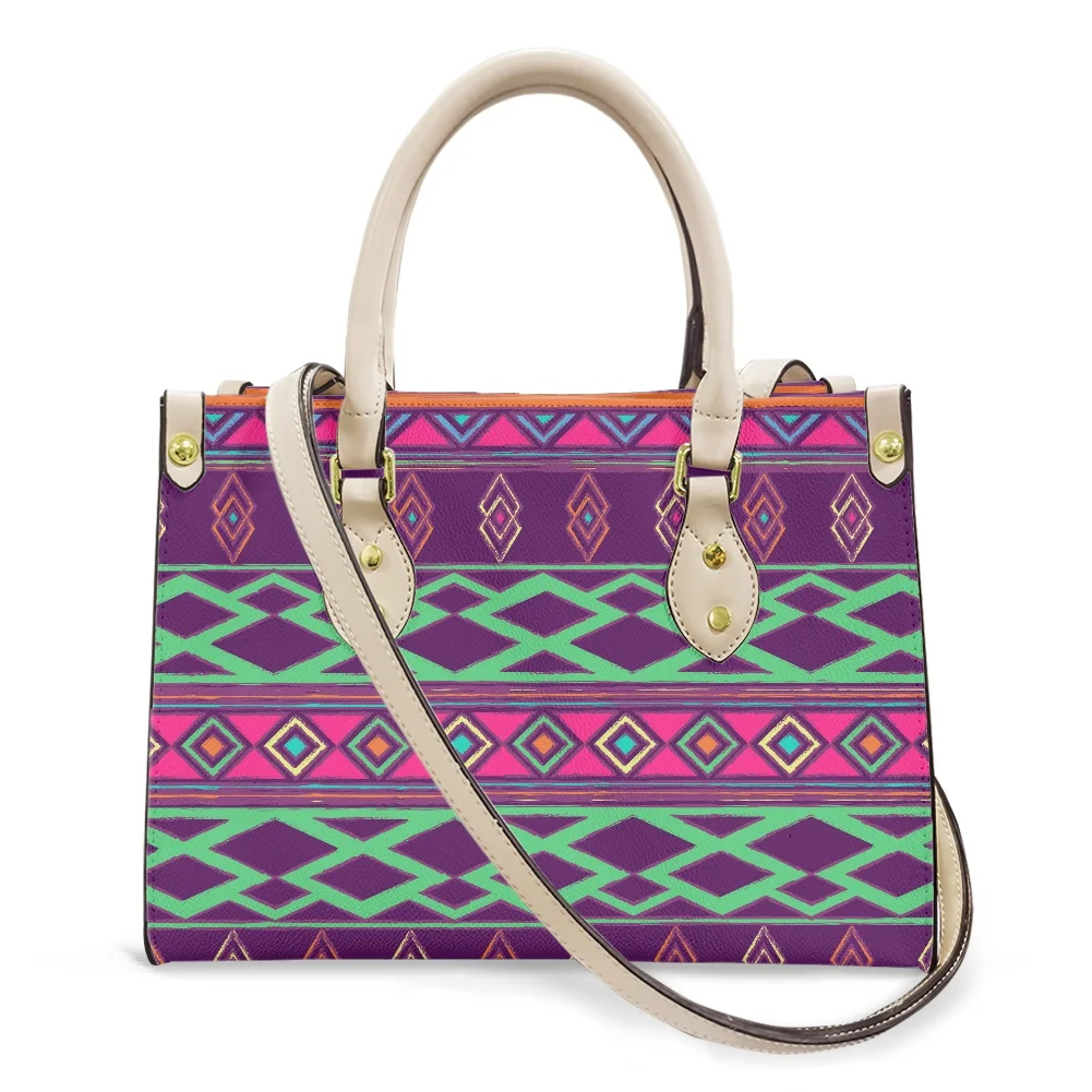 

Luxury Shoulder Messenger Bags Ethnic Design Leather Handbags for Women Large CrossbodyBags Bolso Mujer Original Luxury Bag