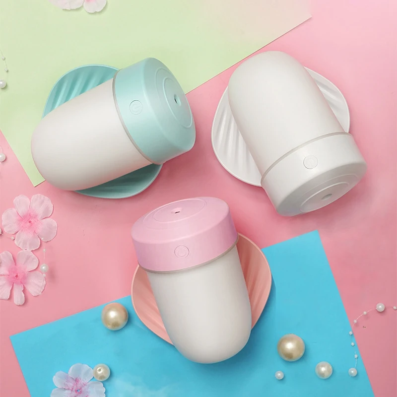 

Mini Humidifier USB Night Light Silent Air Purifier Car Desktop Beauty Moisturizing Humidifier