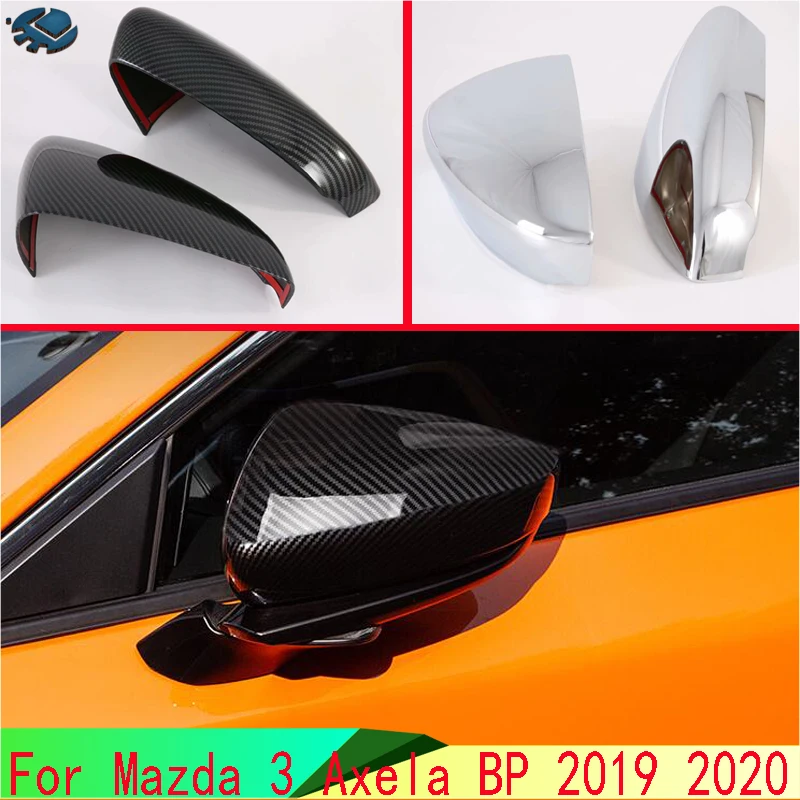 

Накладка на боковое зеркало заднего вида для Mazda 3 Axela Sedan BP 2019 2020