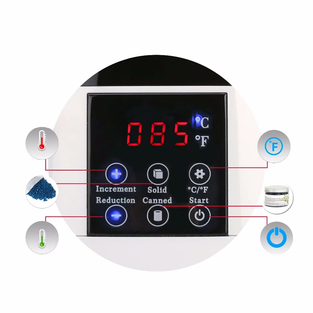 Инструмент для удаления волос умный Профессиональный подогреватель воска спа