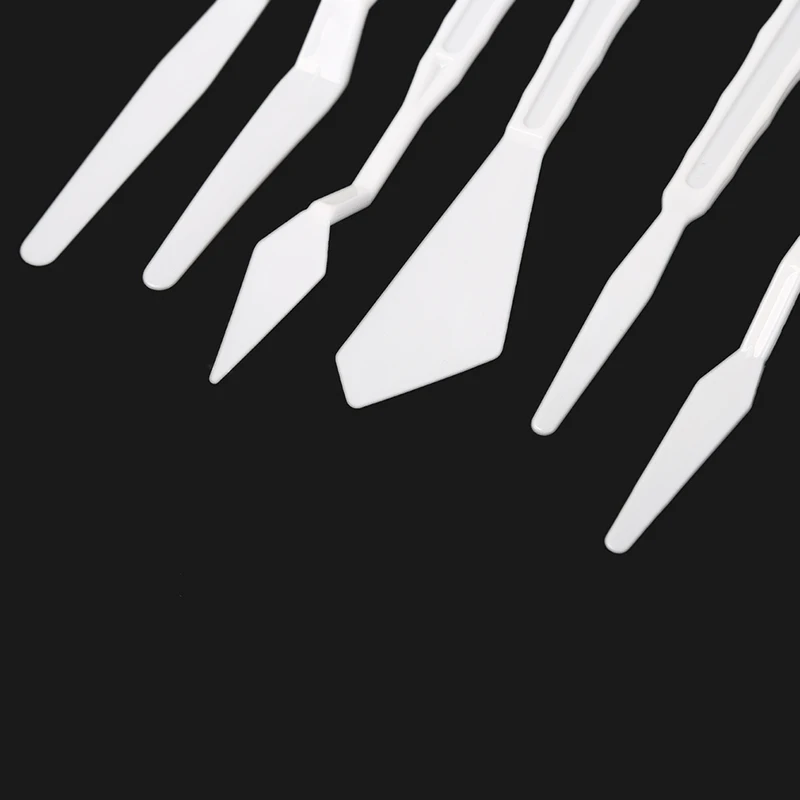 6 шт./лот новые пластиковые палетные ножи скребок Шпатель Лопата художественные