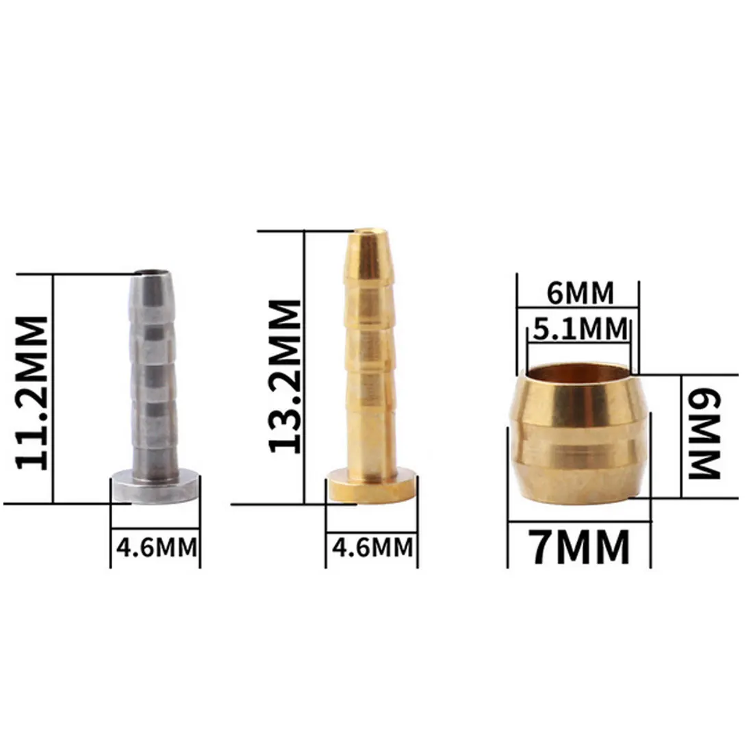 10 пар велосипедных масляных игл масляная труба Велосипедный тормозной шланг