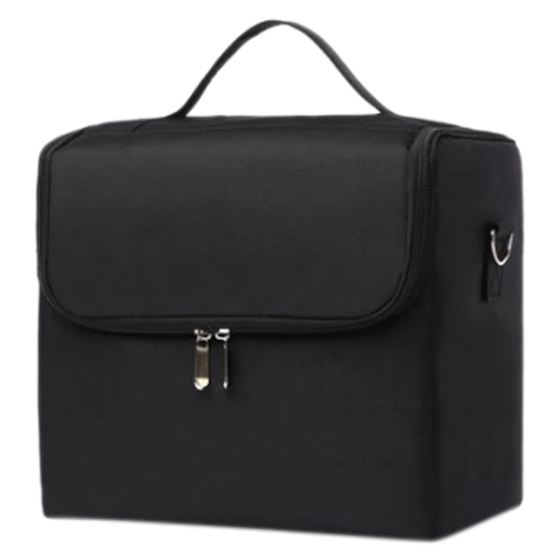 

JEYL High Quality Professional Cosmetic Bag Women Makeup Multilayer Clapboard Large Capacity Storage Case Multilayer Suitcase