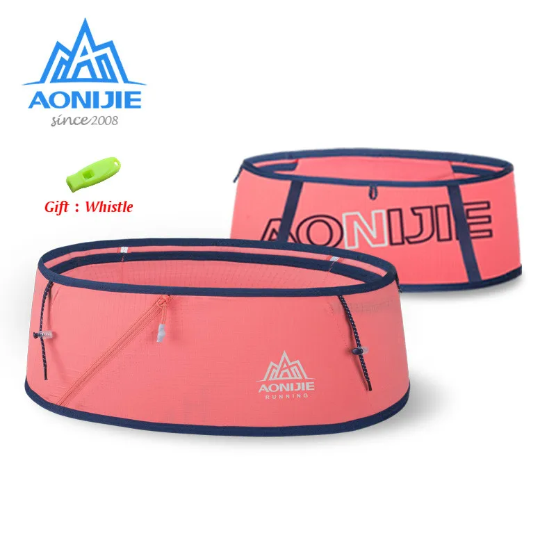AONIJIE W8101 Hydration Running Belt Waist Packs Travel Money Bag Trail Marathon Gym Workout Fitness Mobile Phone Holder 250ml
