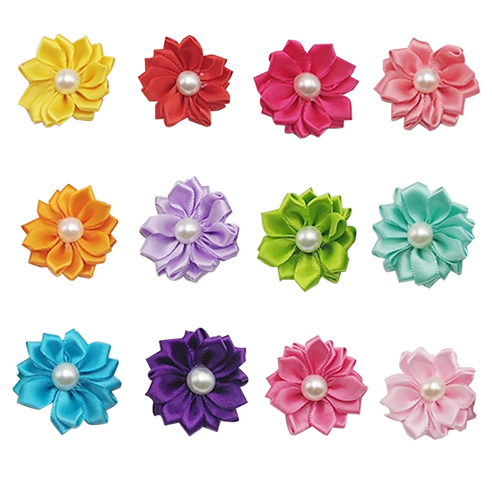 Резинка для банты собак с бантом длинная повязка на голову кошек и щенков