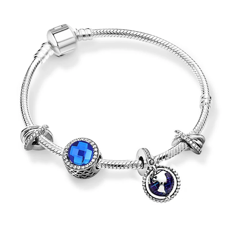 BAOPON 2021 Новая дружба Корона Бусины в форме двойного конуса красивые браслет с