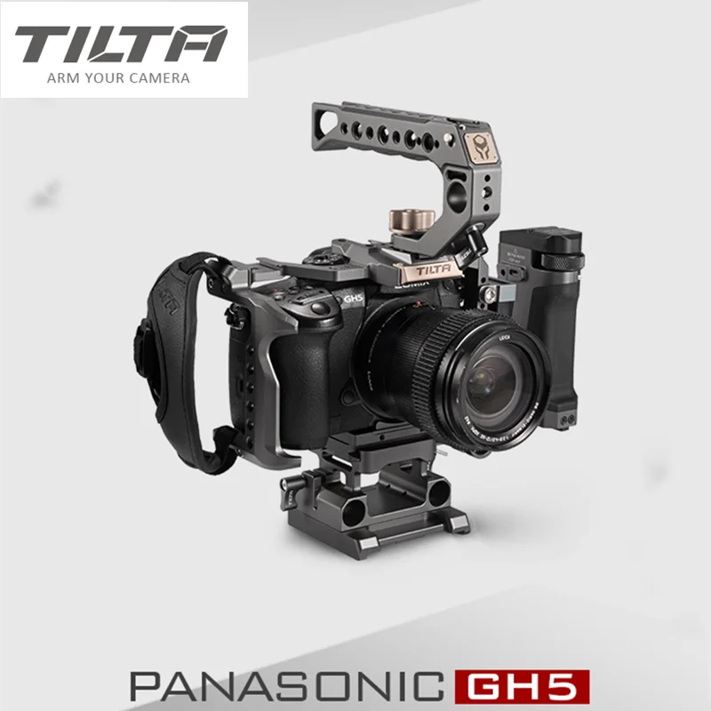 Tilta TA T37 FCC G DSLR GH5 чехол для камеры с полной клеткой Panasonic GH5S dslr rig gh5 Верхняя ручка