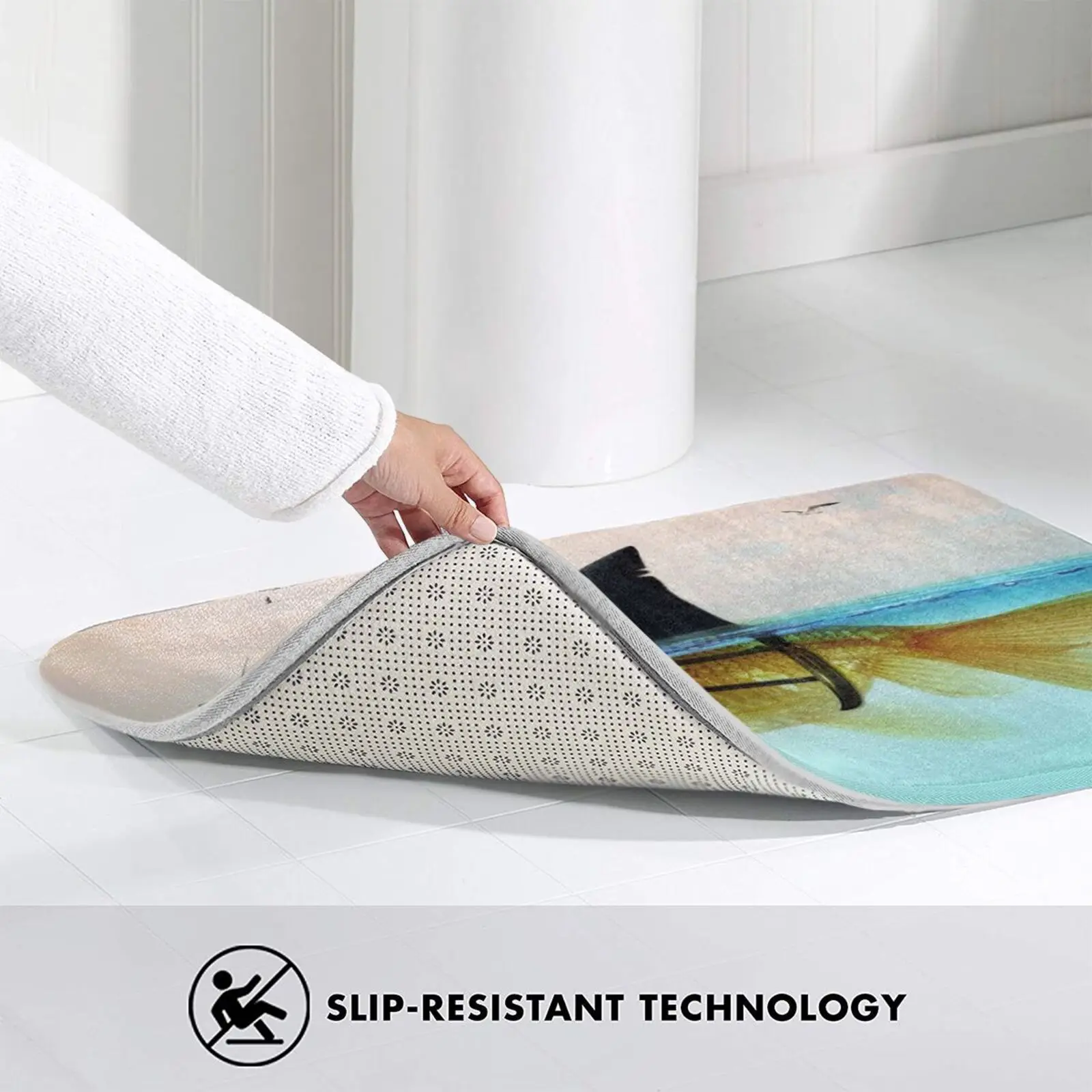 

Goldfish With A Shark Fin Carpet Mat Rug Cushion Soft Non - Slip Goldfish With A Shark Fin Shark Fin Fin Ship Fisherman