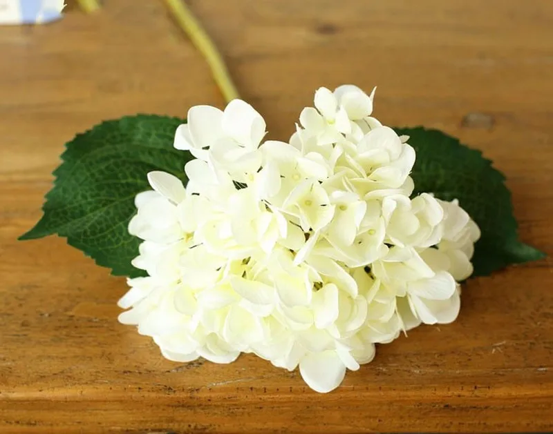 

Upscale Artificial Hydrangea Flowers Head Holiday Wedding Decorations DIY Accessories 15CM Diameter 26 Colors Free Shipping