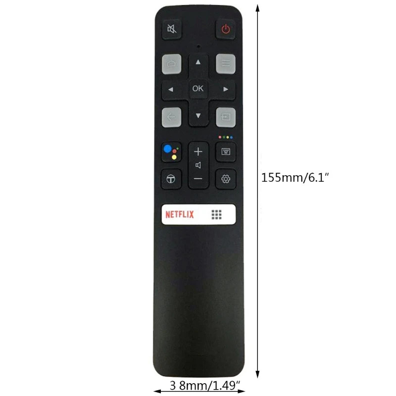 

Remote Control Controller RC802V FMR1 For TCL LCD TV 65P8S 55P8S 55EP680