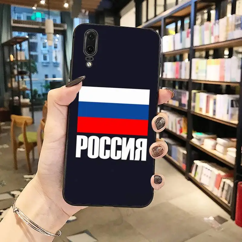 

Russia Russian Flags Emblem Phone Case For Huawei honor Mate P 10 20 30 40 Pro 10i 9 10 20 8 x Lite