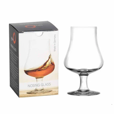 Gift Box Германия Stolzle виски Copita Nosing стеклянный стакан для виски бокалы ISO стаканчик бокалы для бренди вино тастер сомелье чашка для дегустации - Цвет: Gift Box