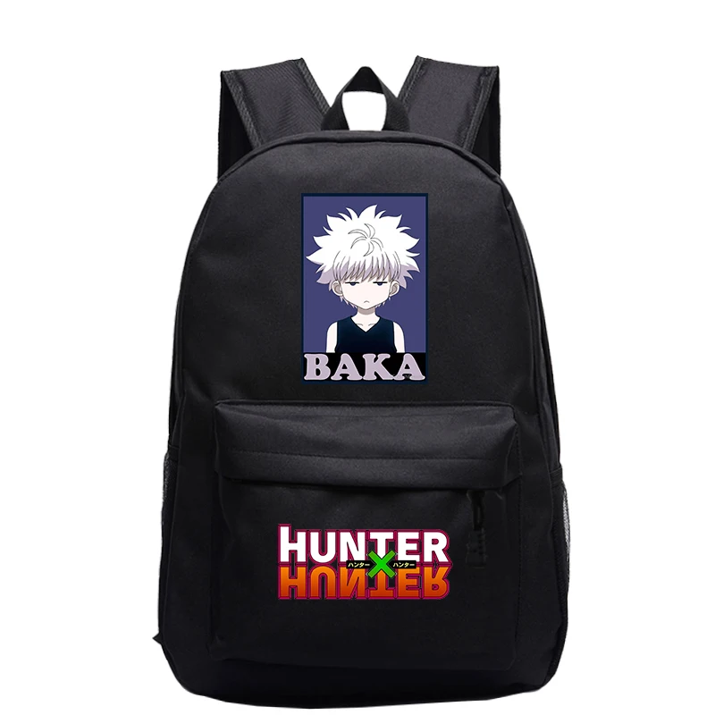 Рюкзак с рисунком из аниме HUNTER X BAKA школьные ранцы для девочек-подростков детский