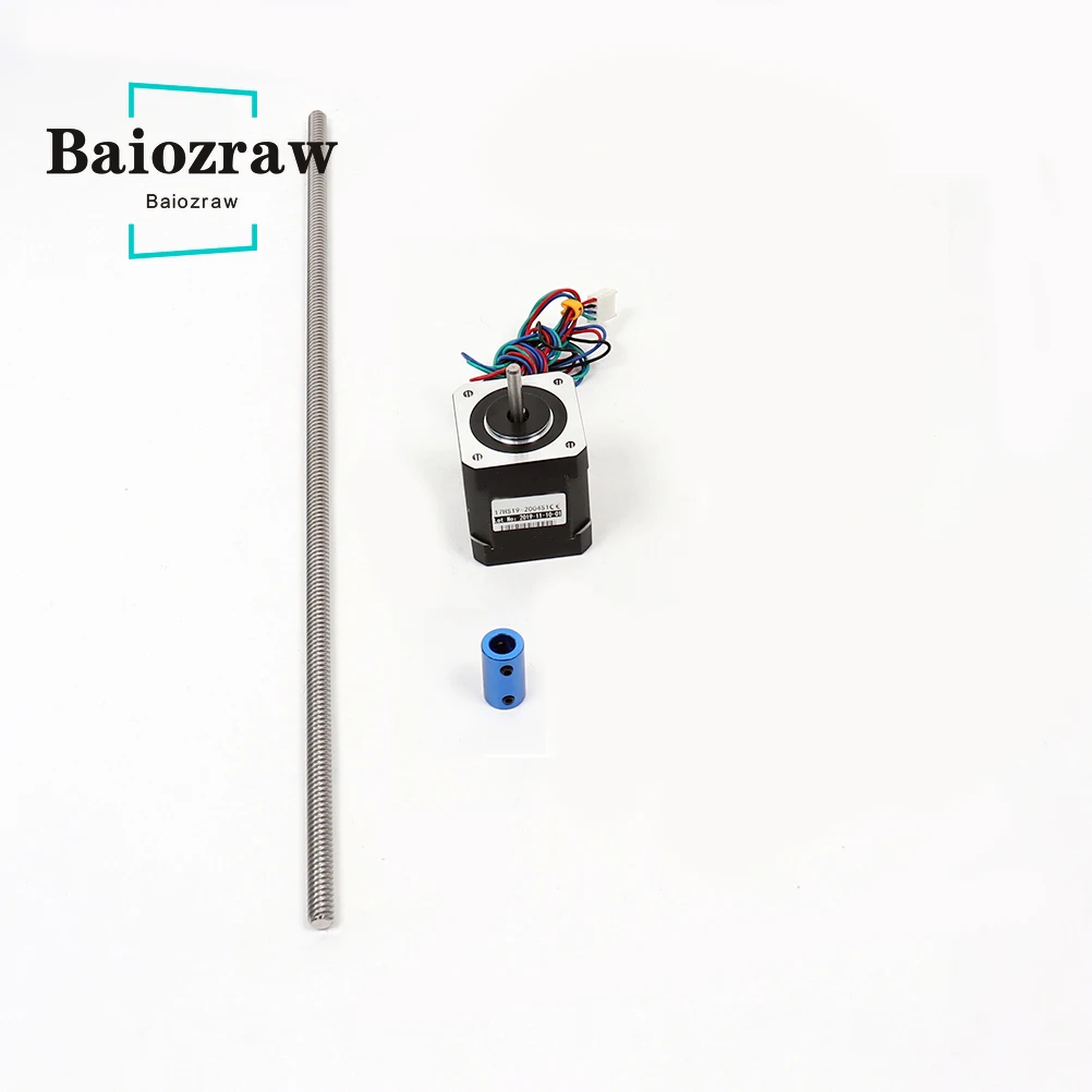 Запчасти для 3D-принтера оси Z MotorZ 17HS19-2004S1 ведущий винт и соединитель BLV MGN Cube -