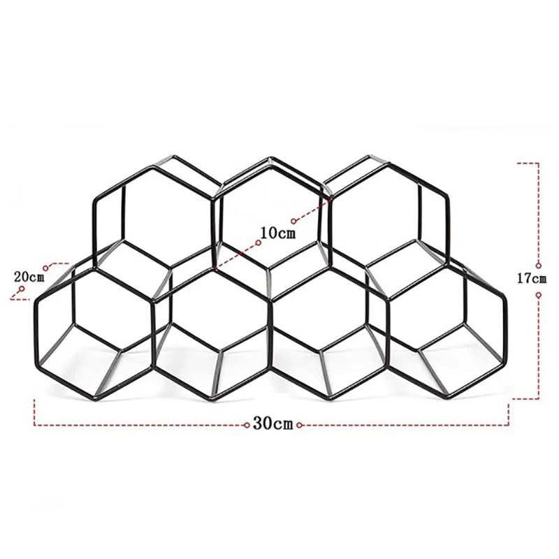 Высококачественная Золотая Винная стойка украшение в скандинавском стиле