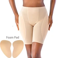 large size fake butt with sponge hip pad prosthesis seamless body buttocks pants for abdomen hips shemale plump hips ass enhance