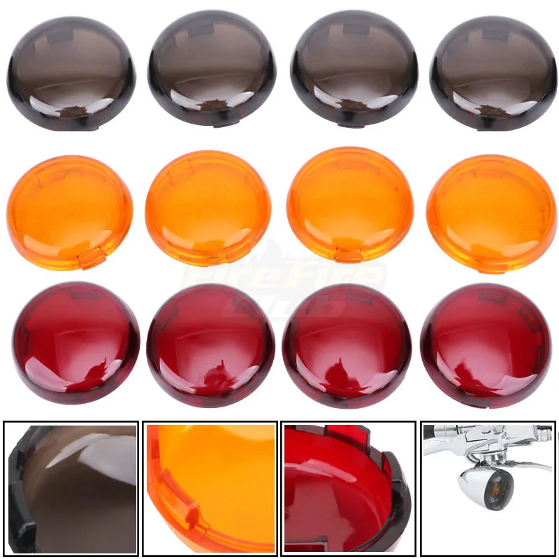 

Защитная крышка для объектива с указателем поворота, совместимая с Harley Sportster 883 1200 Glide Dyna Fatboy Road King