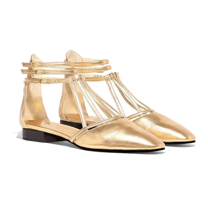 2019 летние женские сандалии гладиаторы с Т образным ремешком кожаные туфли