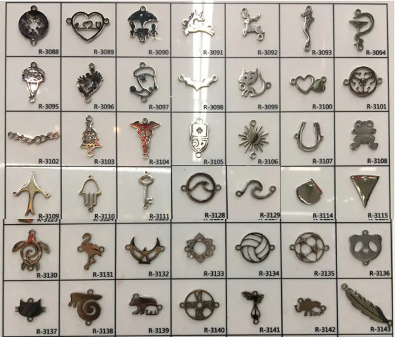 Подвески из нержавеющей стали для браслетов и ожерелий 12 х20 мм 10 шт./лот |