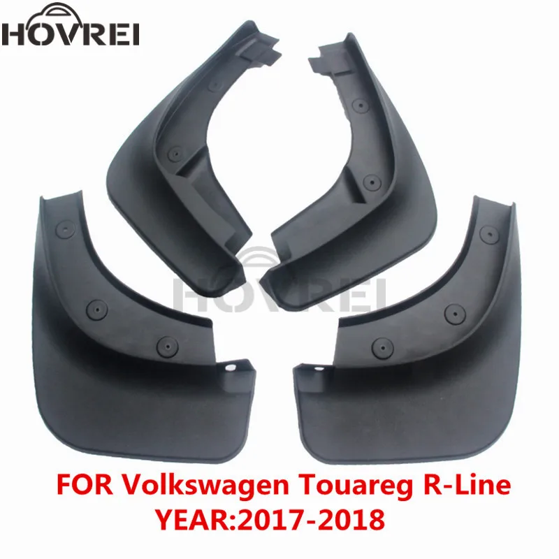 4 шт./компл. Брызговики для автомобилей Volkswagen VW Touareg R line 2017 2018 Line брызговики